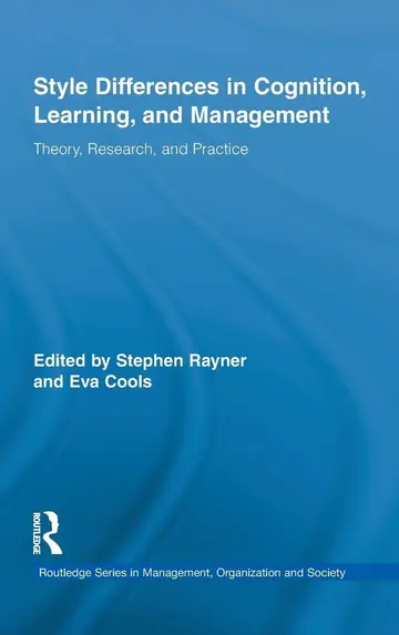 Cover of Style Differences in Cognition, Learning, and Management