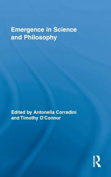 Cover of Emergence in Science and Philosophy