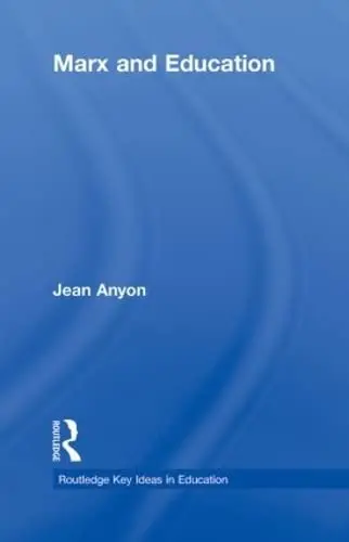 Cover of Marx and Education