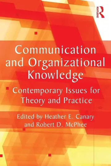 Cover of Communication and Organizational Knowledge