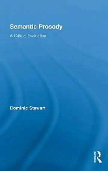 Cover of Semantic Prosody