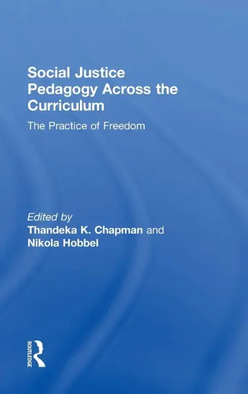Cover of Social Justice Pedagogy Across the Curriculum