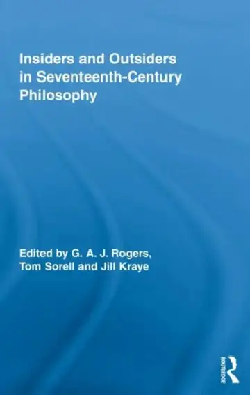 Cover of Insiders and Outsiders in Seventeenth-Century Philosophy