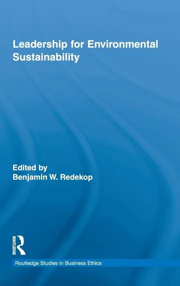Cover of Leadership for Environmental Sustainability