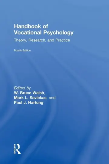 Cover of Handbook of Vocational Psychology