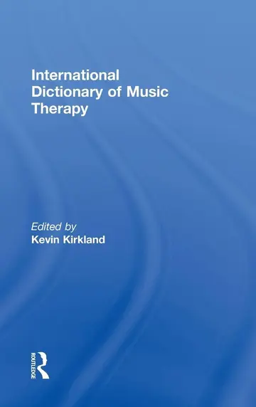Cover of International Dictionary of Music Therapy