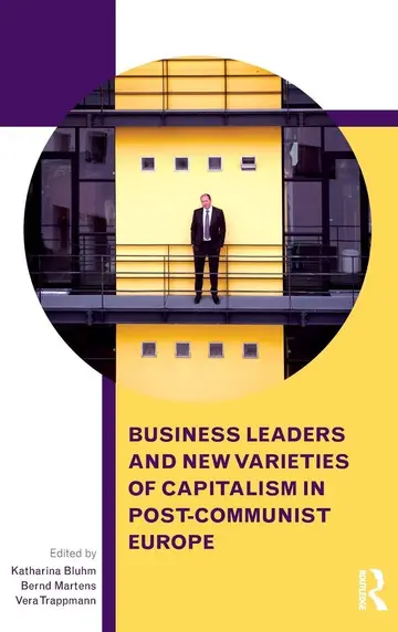 Cover of Business Leaders and New Varieties of Capitalism in Post-Communist Europe