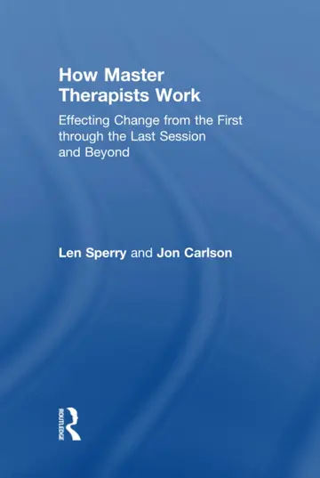 Cover of How Master Therapists Work