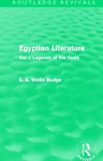 Cover of Egyptian Literature (Routledge Revivals)