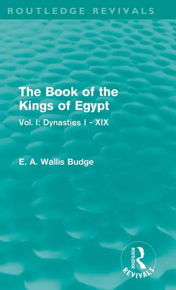Cover of The Book of the Kings of Egypt