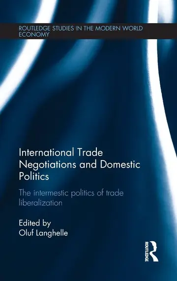 Cover of International Trade Negotiations and Domestic Politics