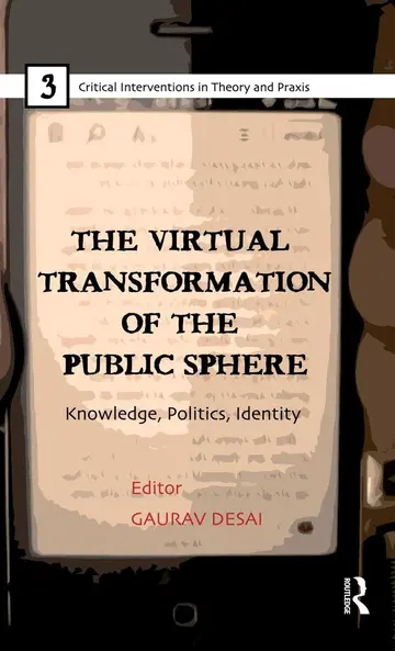 Cover of The Virtual Transformation of the Public Sphere