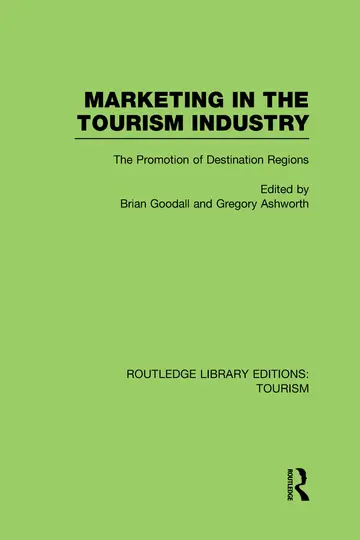 Cover of Marketing in the Tourism Industry