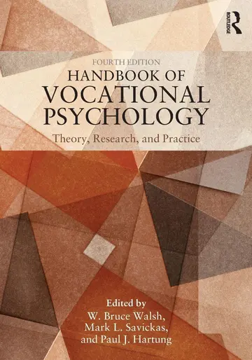 Cover of Handbook of Vocational Psychology