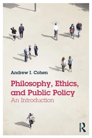 Cover of Philosophy, Ethics, and Public Policy