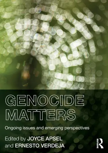 Cover of Genocide Matters