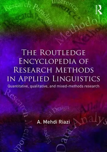 Cover of The Routledge Encyclopedia of Research Methods in Applied Linguistics