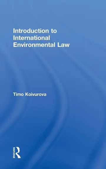 Cover of Introduction to International Environmental Law