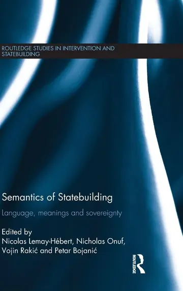 Cover of Semantics of Statebuilding