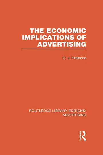 Cover of The Economic Implications of Advertising