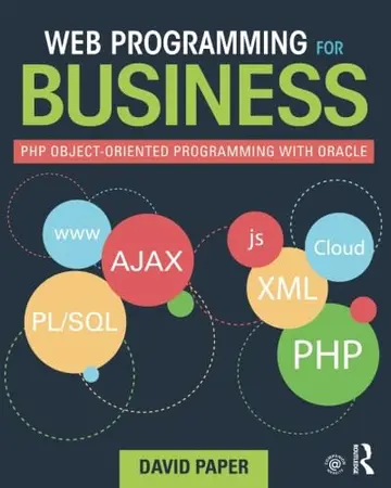 Cover of Web Programming for Business