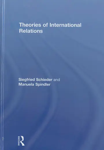 Cover of Theories of International Relations