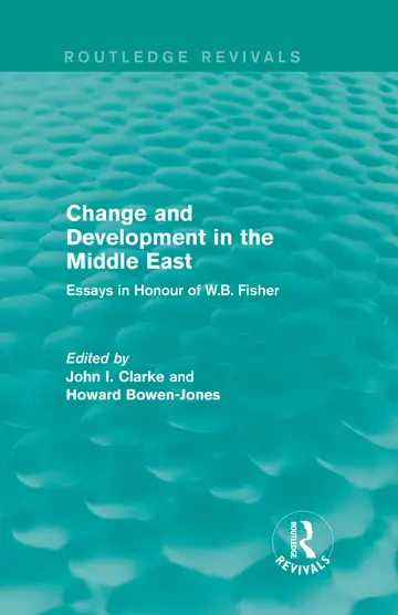 Cover of Change and Development in the Middle East