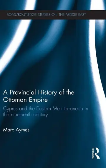 Cover of A Provincial History of the Ottoman Empire