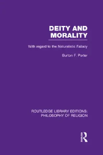 Cover of Deity and Morality
