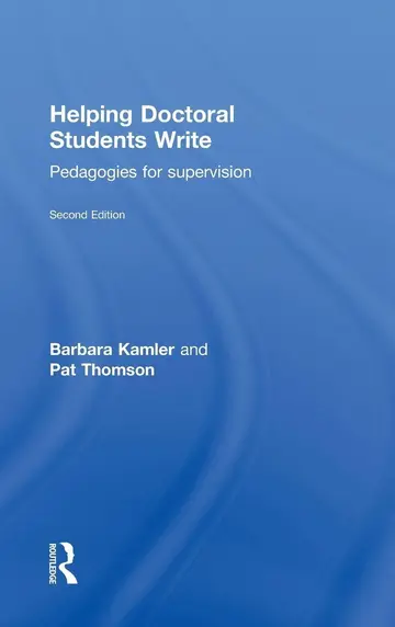 Cover of Helping Doctoral Students Write
