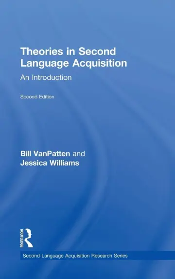 Cover of Theories in Second Language Acquisition
