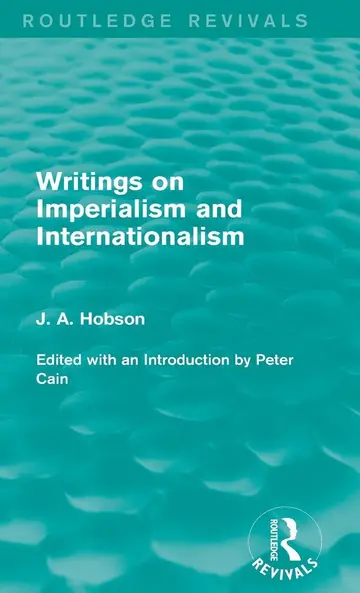 Cover of Writings on Imperialism and Internationalism