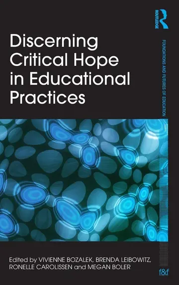 Cover of Discerning Critical Hope in Educational Practices