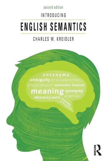 Cover of Introducing English Semantics