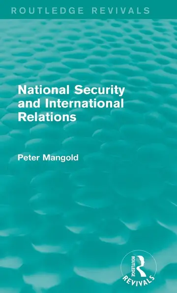 Cover of National Security and International Relations