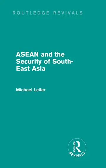 Cover of Asean and the Security of South-East Asia