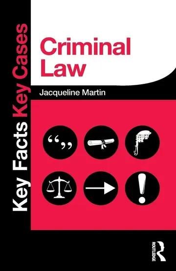 Cover of Criminal Law