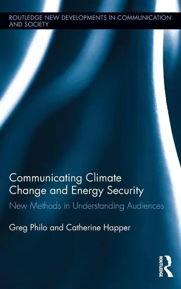 Cover of Communicating Climate Change and Energy Security