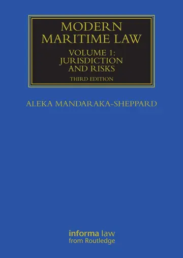 Cover of Modern Maritime Law