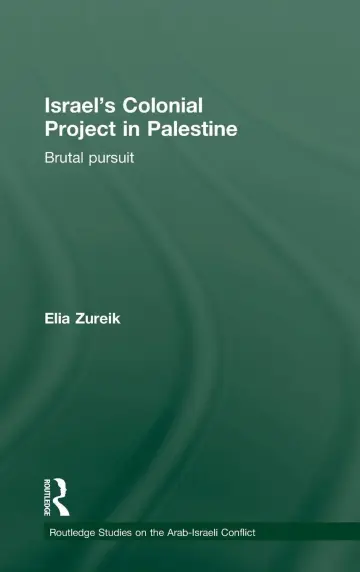 Cover of Israel's Colonial Project in Palestine