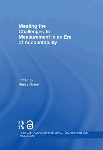 Cover of Meeting the Challenges to Measurement in an Era of Accountability