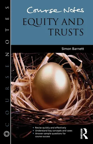 Cover of Equity and Trusts