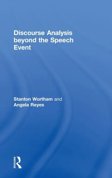 Cover of Discourse Analysis Beyond the Speech Event