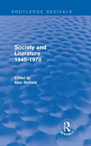 Cover of Society and Literature 1945-1970