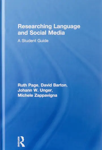 Cover of Researching Language and Social Media