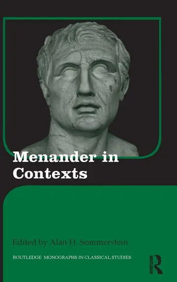 Cover of Menander in Contexts