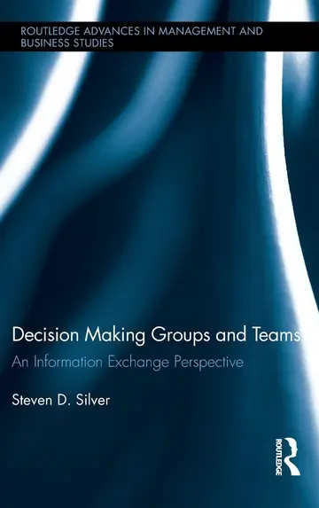 Cover of Decision-Making Groups and Teams