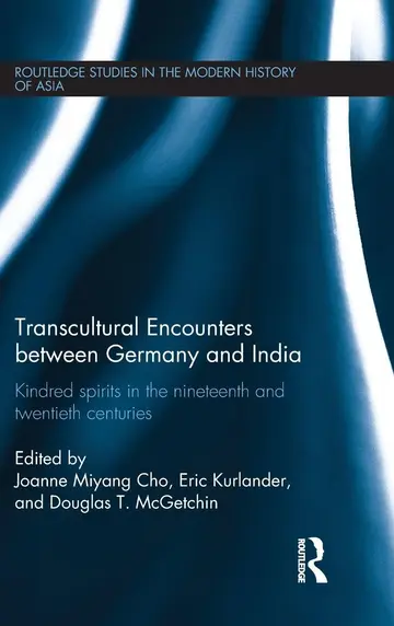 Cover of Transcultural Encounters between Germany and India