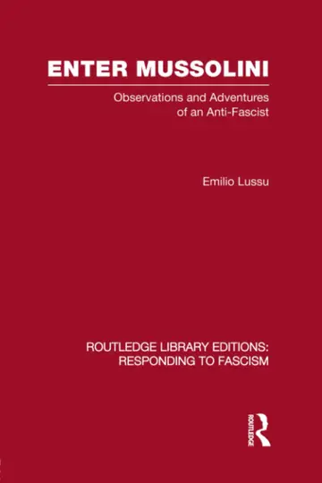 Cover of Enter Mussolini