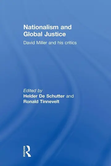 Cover of Nationalism and Global Justice